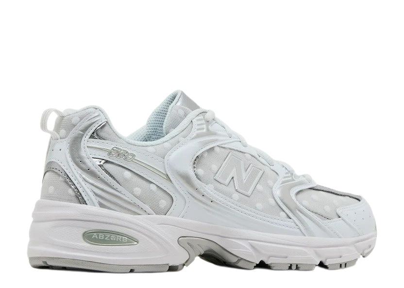 New Balance 530 “White Silver Metallic Polka Dots” – U530HFW