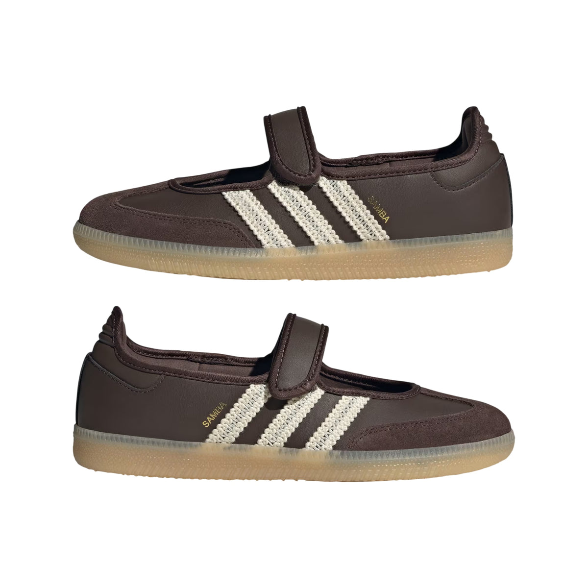 Adidas Samba Jane "Brown / Cream White / Gum" – LA4120
