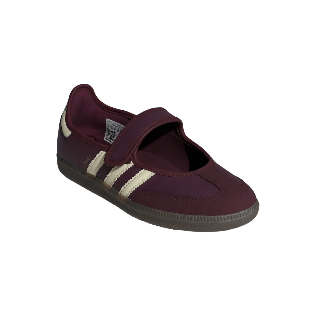Adidas Samba Jane OG “Maroon / Cream White / Gold Metallic” – IH6561