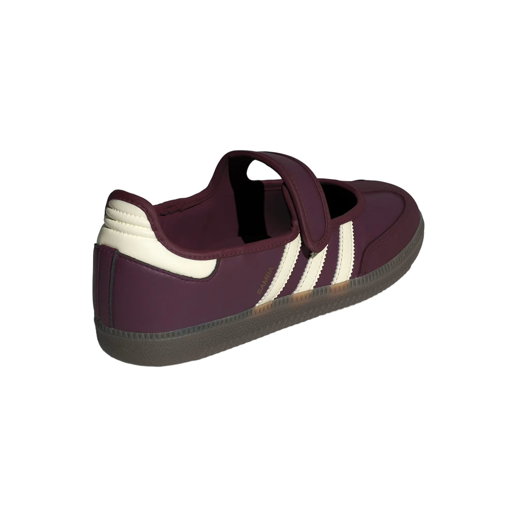 Adidas Samba Jane OG “Maroon / Cream White / Gold Metallic” – IH6561