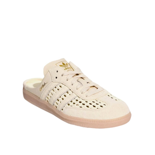 Adidas Samba Mule Woven “Crew White” – KH7719